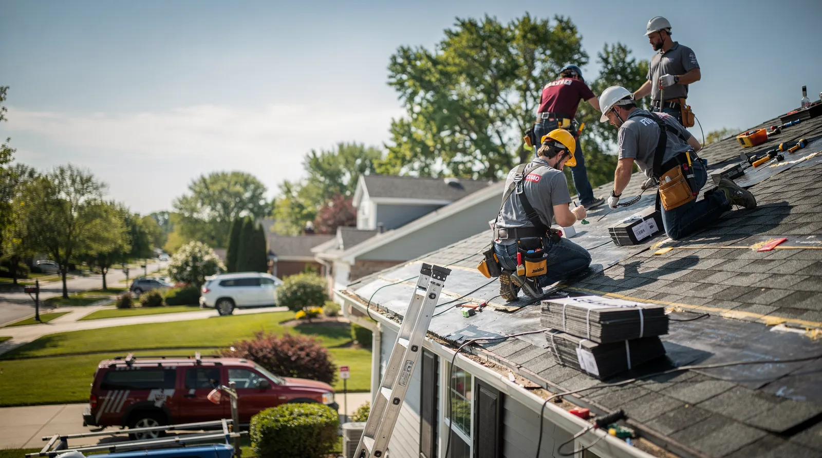 Roof Repair in Shawnee, KS around you